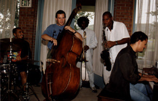 jam session with Branford Marsalis